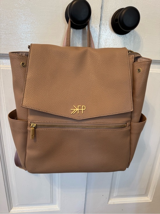 Freshly Picked Handbags - Freshly Picked Butterscotch Mini Classic Diaper Bag Backpack Vegan Leather